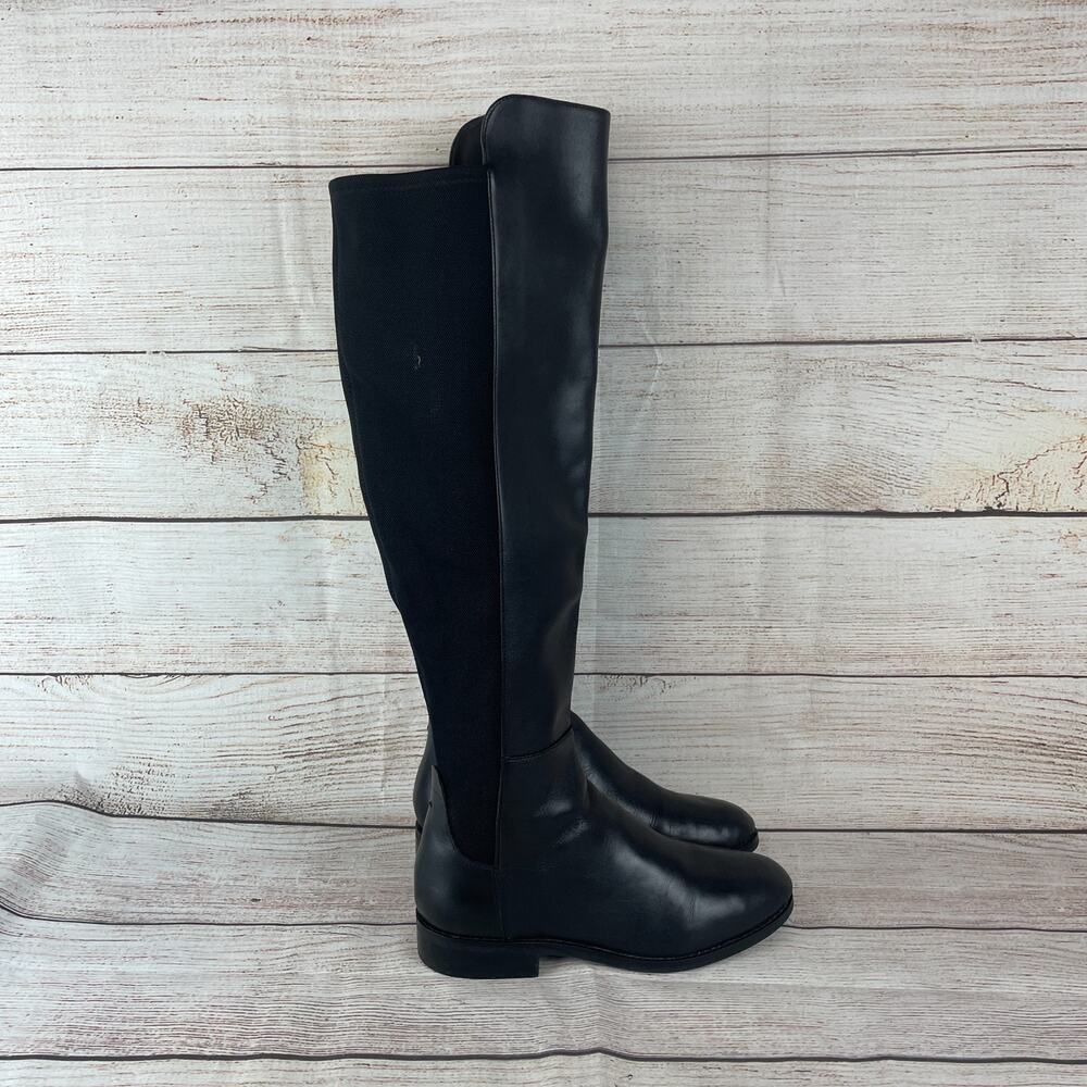 Cole Haan Grand Ambition Huntington Womens Sz 7.5B Boots Black Leather - Picture 4 of 9